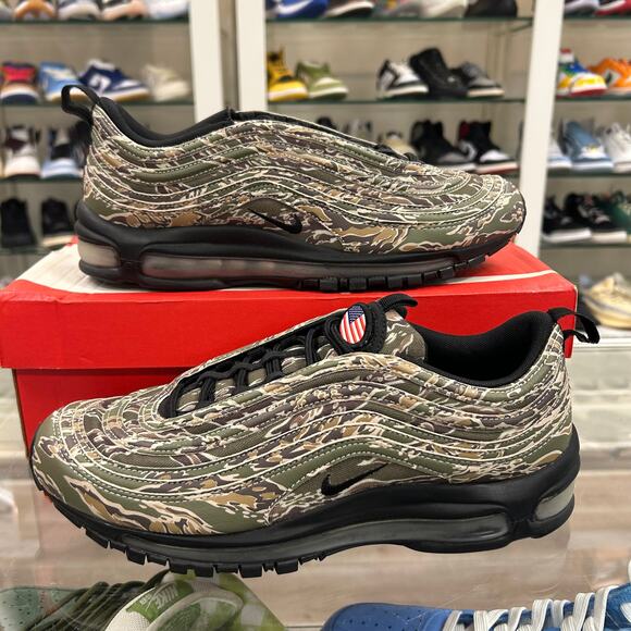 Nike Air Max 97 Country Camo (USA) size 10 pre owned - Picture 1 of 8